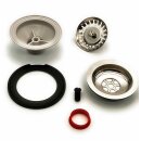 FRANKE Stösselventilset BFG 651 /  COG 651 rundem Überlauf