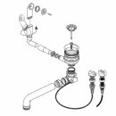 BLANCO  Ablaufgarnitur 1 x 3,5 Sieb mit...