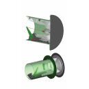 NABER COMPAIR® Flow Star GTS 150  Mauerkasten Rundrohranschluß; ! B Ware
