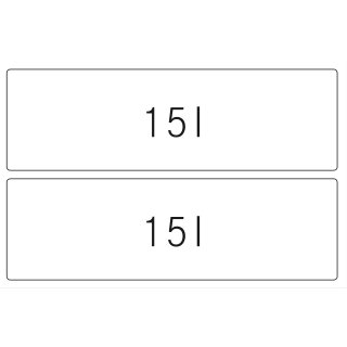 2 x 15 Liter
